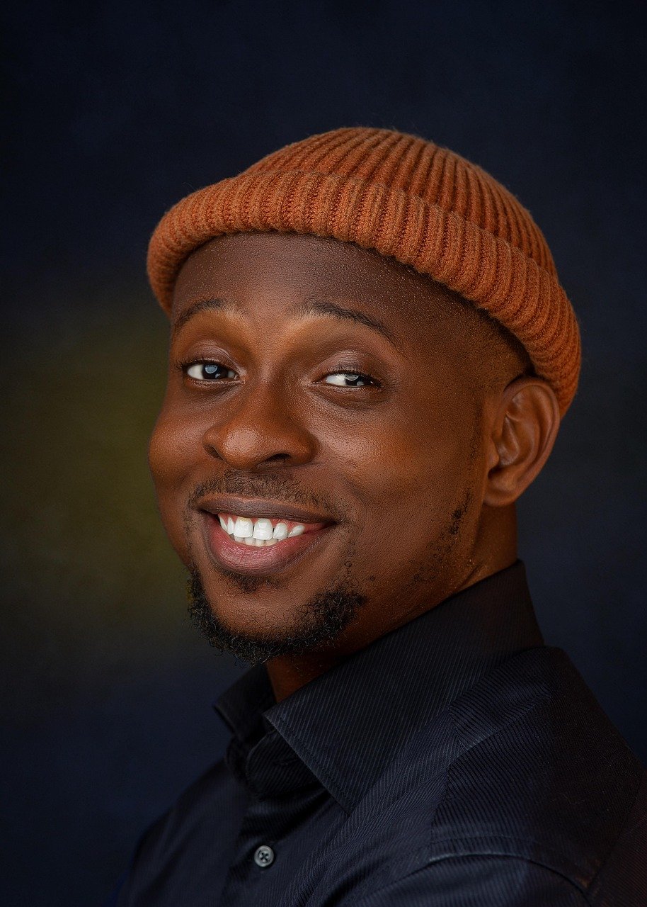 man, smile, smiling, happy, artist, person, portrait